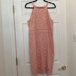 Blush Lace Dress